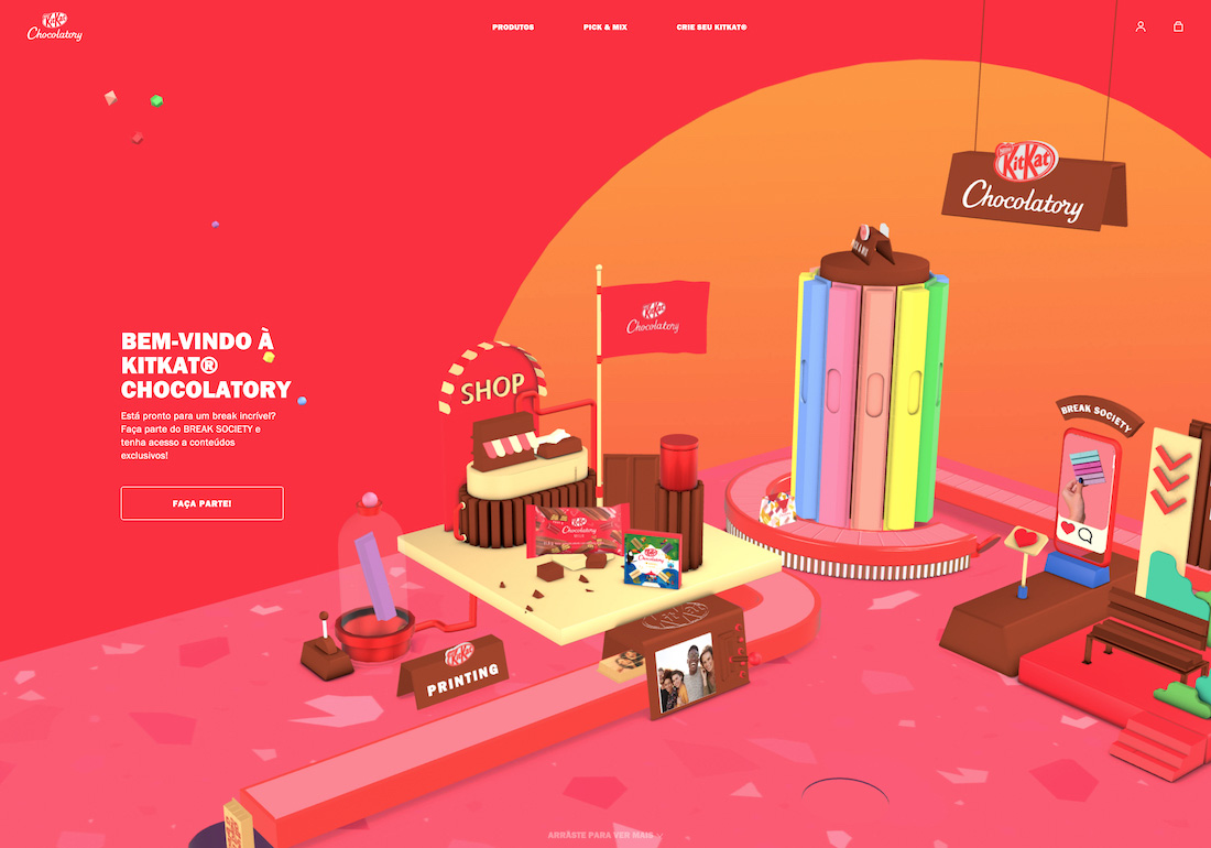 KitKat Chocolatory Brazil Ecommerce