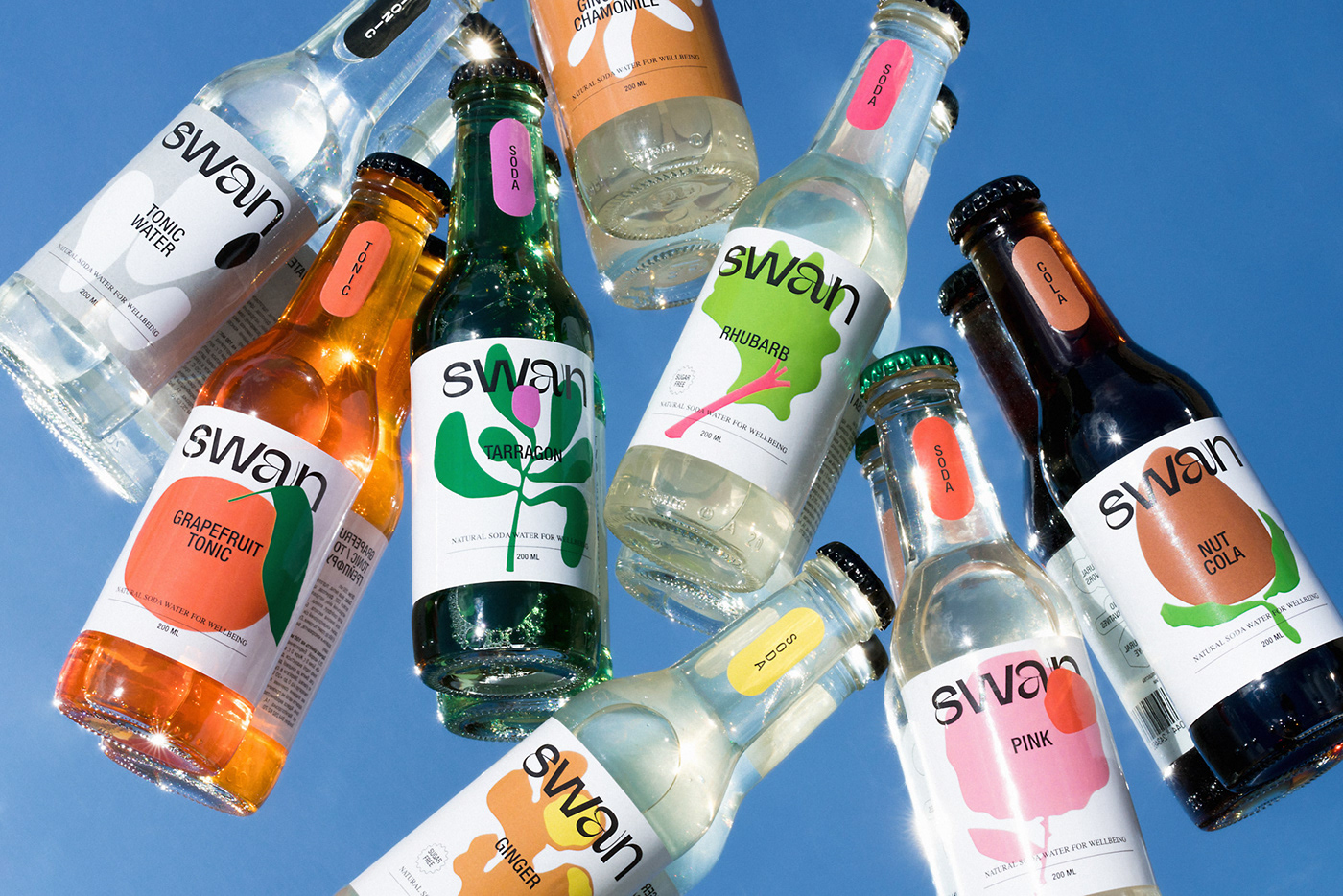 Swan — soda water packaging