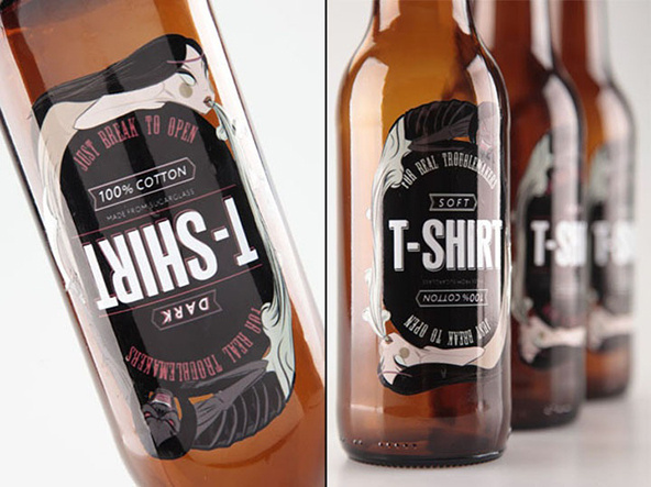 25 Creative T shirt packaging