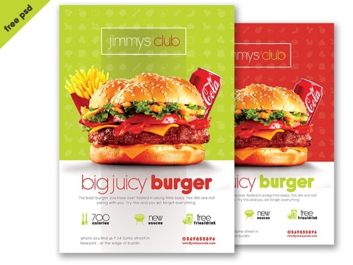 Burger Flyer Template