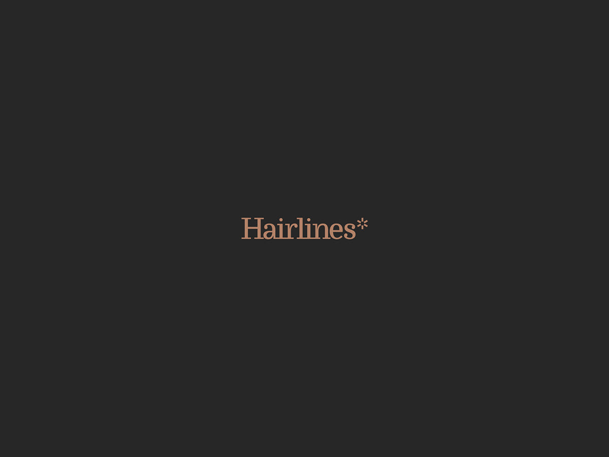 Elegant Brand Identity for Hairlines by BULLSEYE