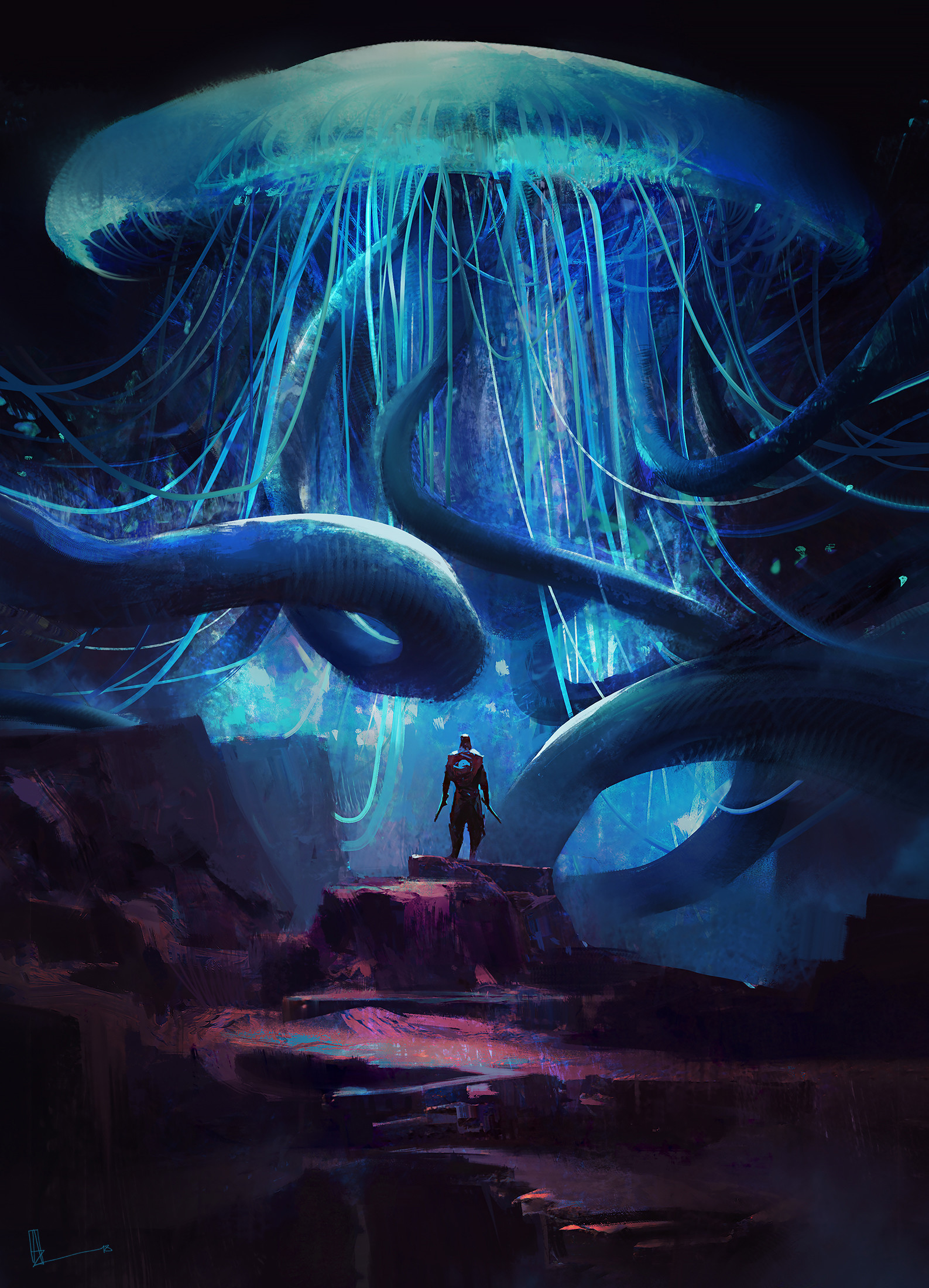 Thrall of the Medusi / Book Cover by Amir Zand