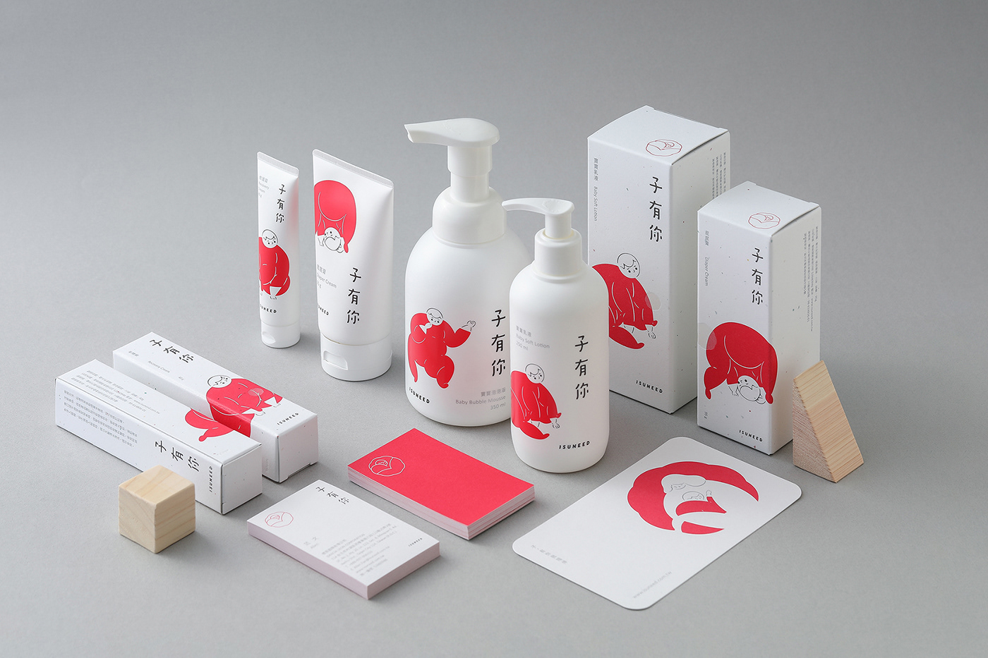 ISUNEED?Branding & Packaging