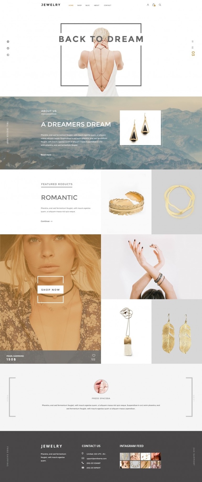 Jewelry- Ecommerce