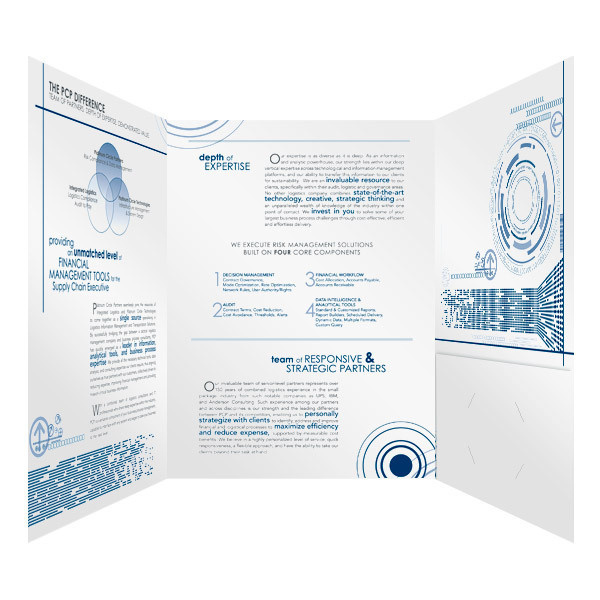 Platinum Circle Partners Infographic Presentation Folder #infographic #presentation #folder