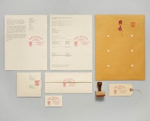 FFFFOUND! #stamp #letterhead #envelope