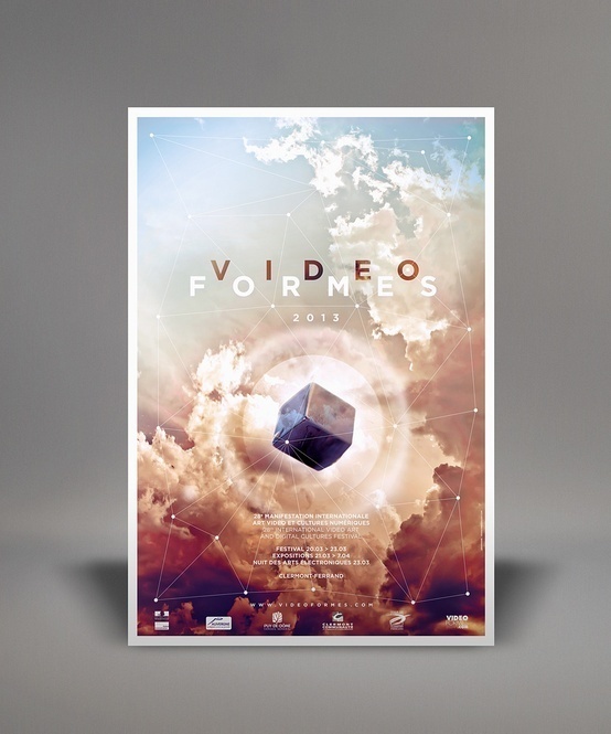 Graphic design inspiration #flyer #poster #sky