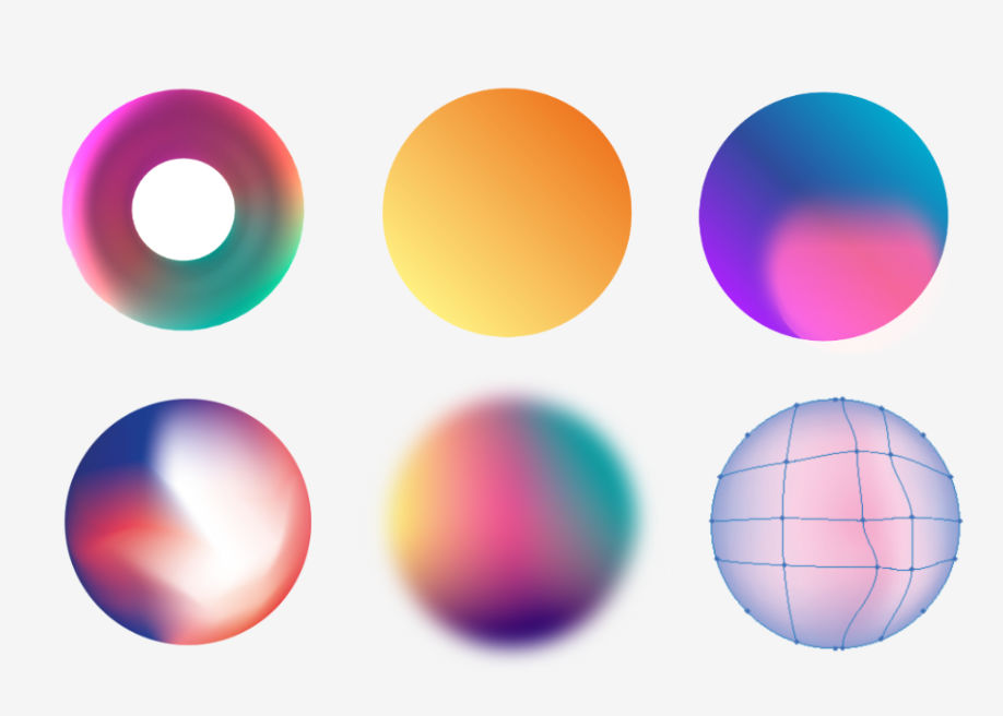 Trendy Gradients in Web Design
