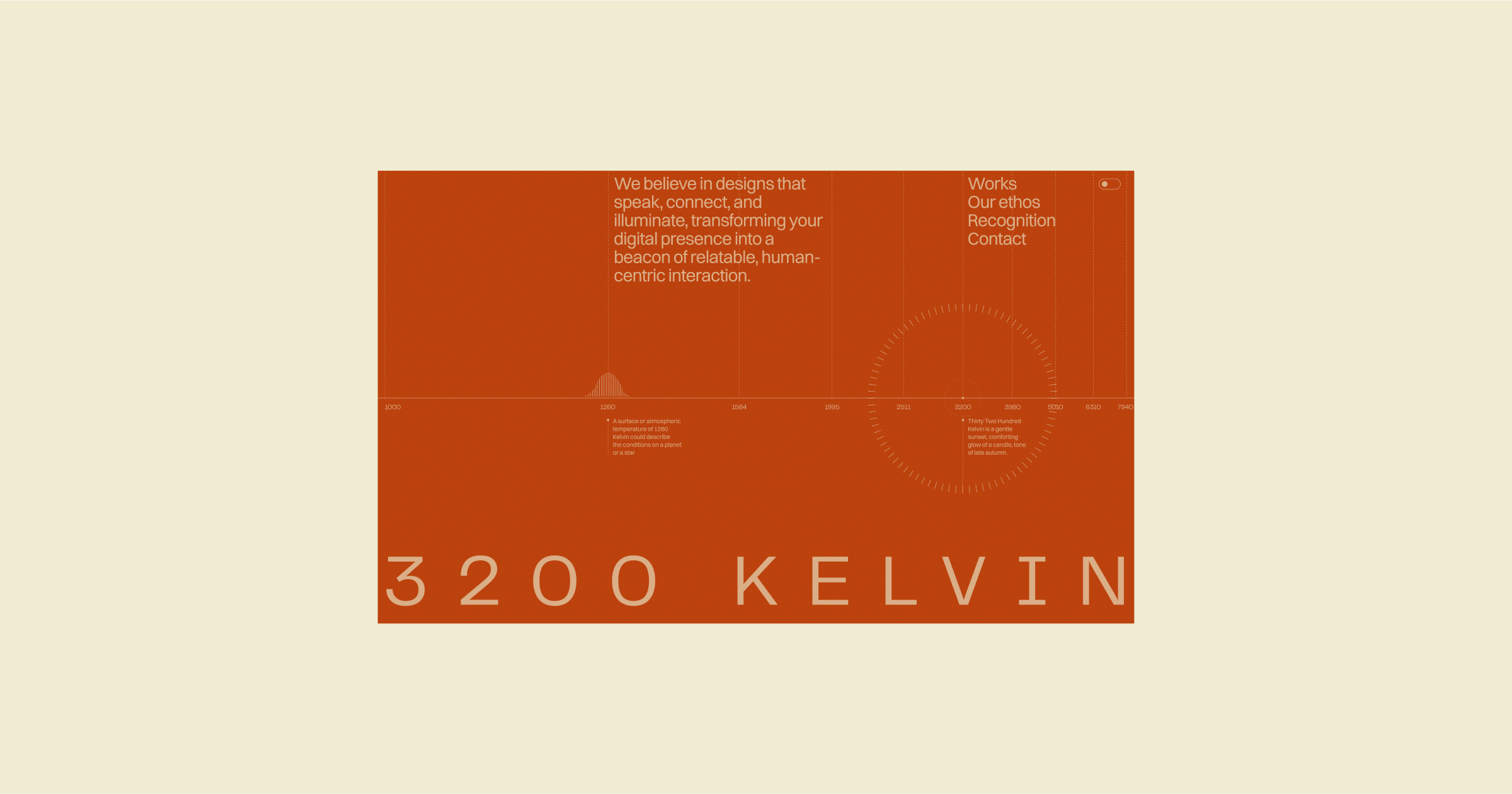 3200 Kelvin — Web Design Studio
