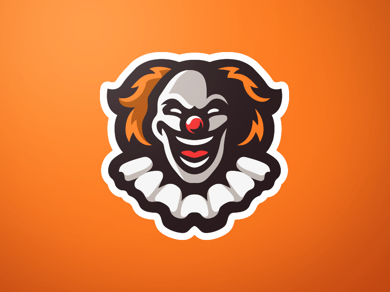 Clown Mascot Logo