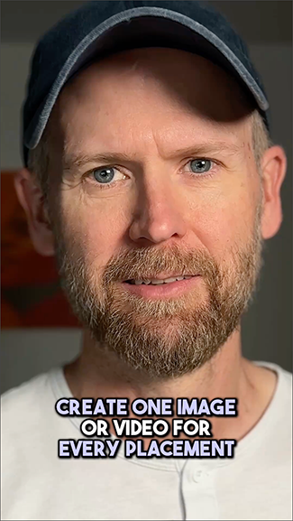 Safe Zone Template Meta Ads