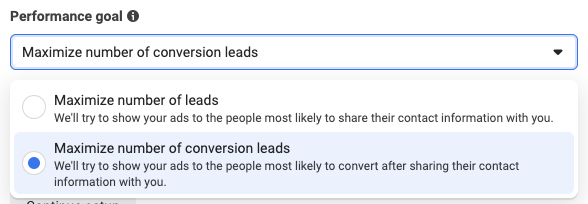 Conversion Leads