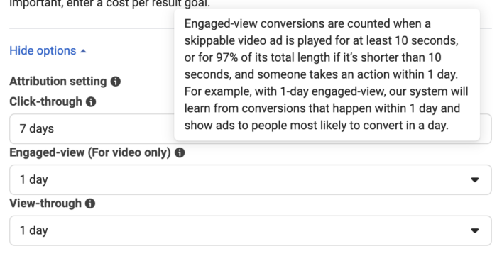 Engaged-View Attribution