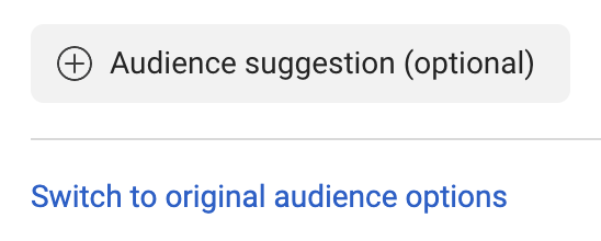 Advantage+ Audience