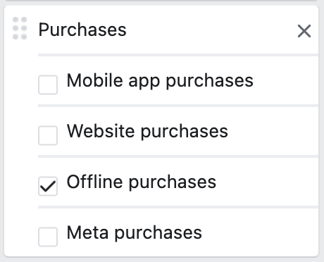 Offline Purchases