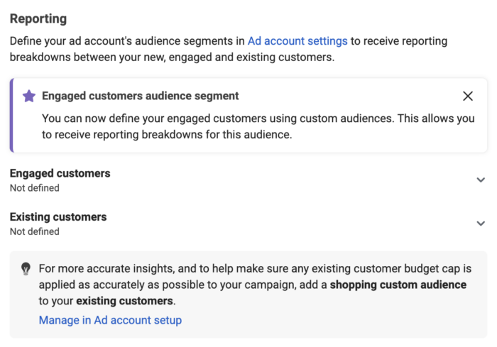 Engaged Customer Audience Segment