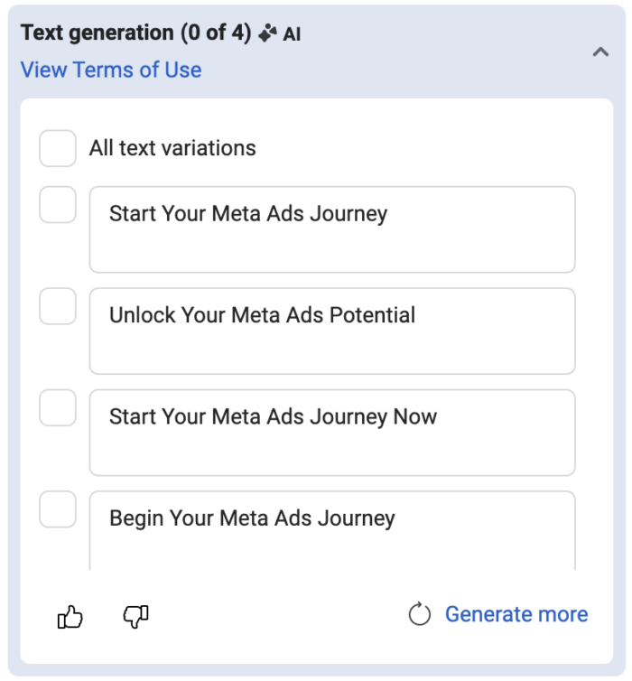 AI-Generated Headline Text