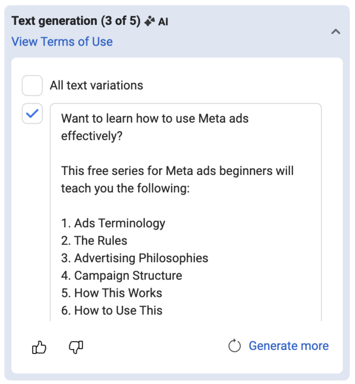 AI-Generated Primary Text