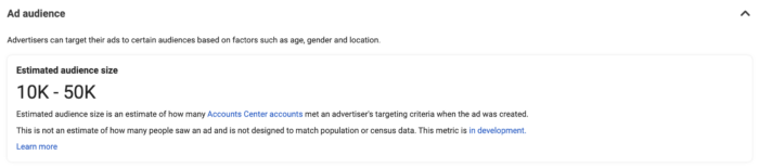Meta Ad Library