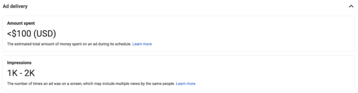 Meta Ad Library