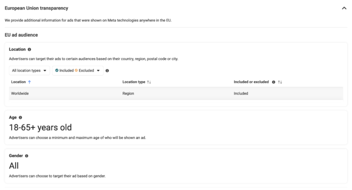 Meta Ad Library