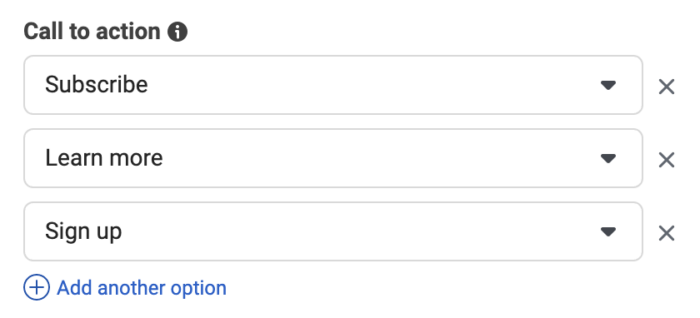 CTA Button Dynamic Creative
