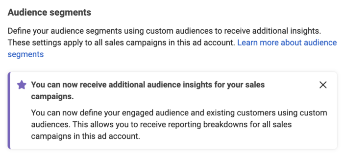 Audience Segments