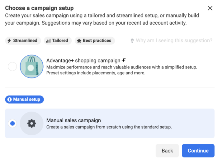 Manual Sales Campaign