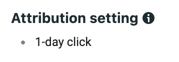 Attribution Setting