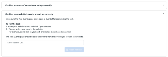 Test Events