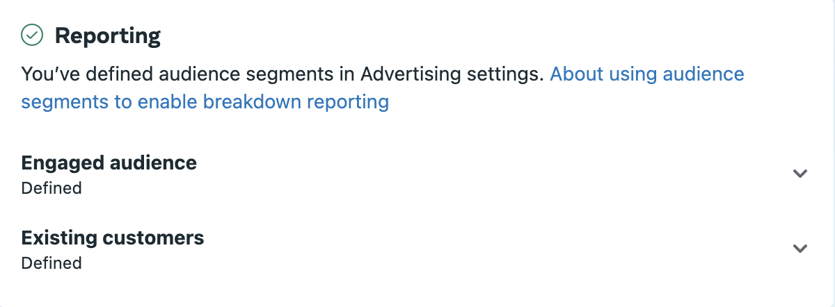 Audience Segments