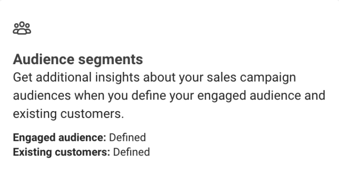 Audience Segments