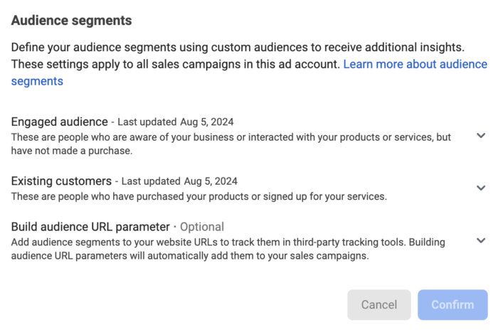 Audience Segments