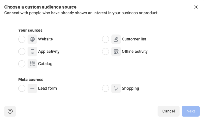 Audience Segments
