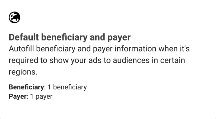 Beneficiary and Payer in Taiwan