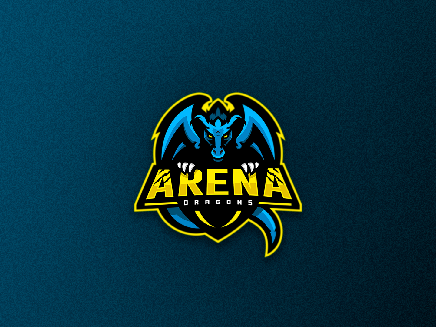 ArenaDragons Mascot Logo
