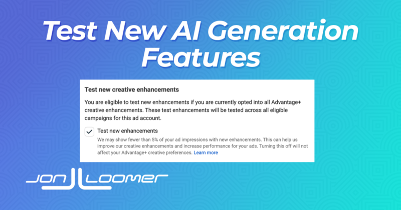 Test New AI Generation Features