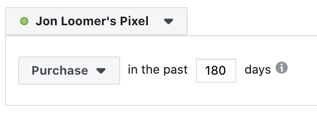 Facebook Website Custom Audiences